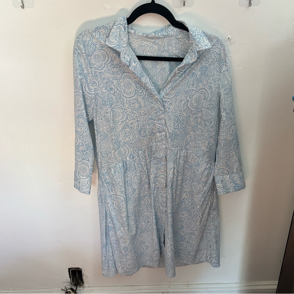 Southern tide cars dress brr fabric floral size medium